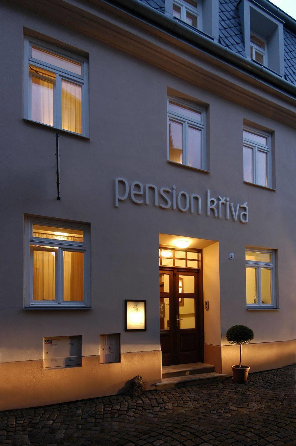 Pension Kriva Оломоуц Экстерьер фото